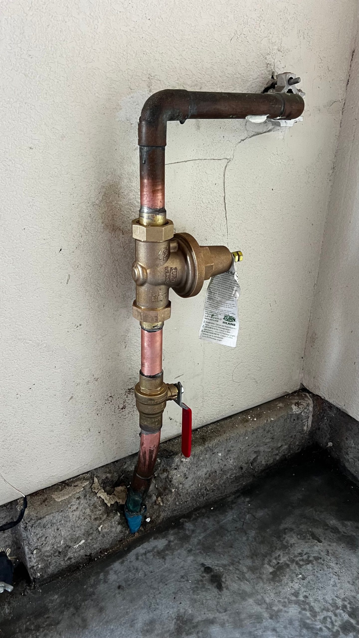 zurn-wilkins-water-pressure-regulator-installation